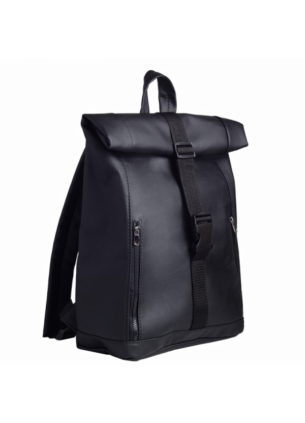 Рюкзак SamBag жіночий RollTop One Чорний